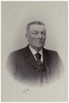 Andreas van Hoeck, burgemeester van Helmond 1883-1913. Fotograaf onbekend.