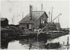 De turfstrooiselfabriek in de Astense Peel.